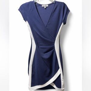 Mini navy dress